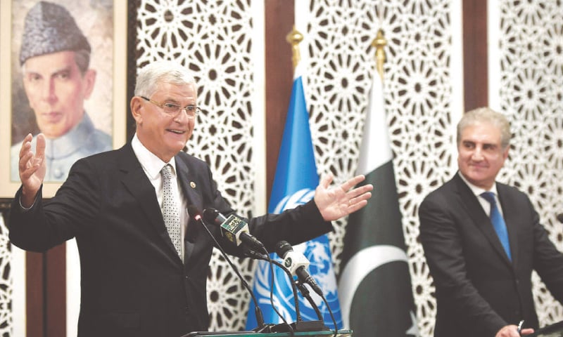 Top UN official urges Kashmir dispute resolution